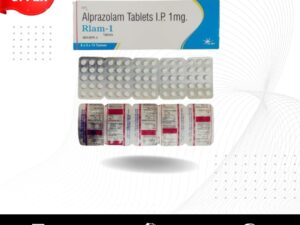 Xanax RLAM 1 1mg Tablets (Alprazolam)